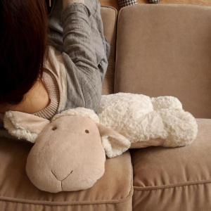 South Korea Original Lying Sheep to Sleep with Plush Toy Sheep Doll Cottonwoolsheep Dual-Use Cushion/Pillow