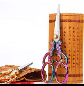 Vintage Style Stainless Steel Embroidery Scissors 5 Inch