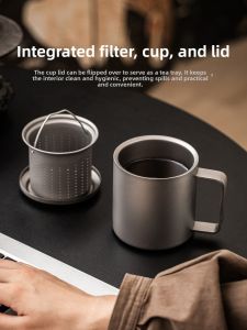 YOGEHOME | Tea Infuser Cup with Lid