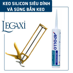 Keo Silicon Apollo Keo Dán Keo Apollo Và Dụng Cụ Bắn Keo Súng Bắn Keo Dán Ron Cửa Legaxi
