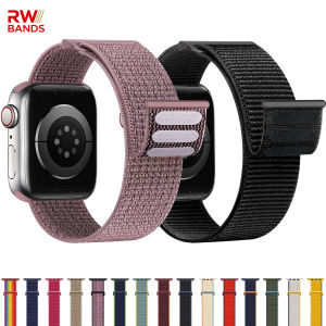 Nylon Strap for iWatch Ultra 3 2 Series 11 10 9 8 7 6 SE Adjustable Sport Bracelet Fits 46mm 45mm 44mm 42mm 41mm 40mm 49mm