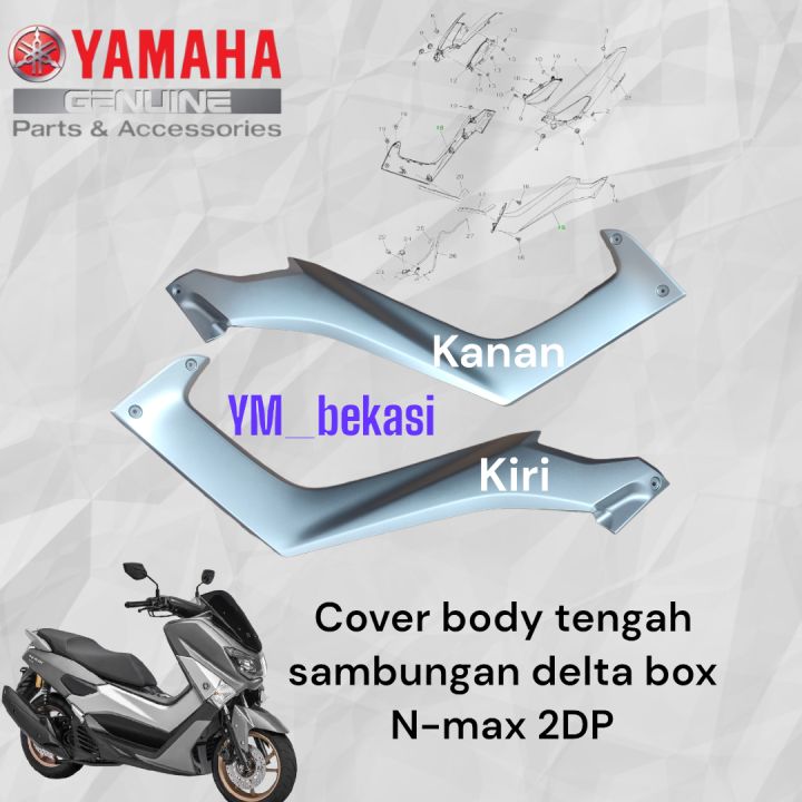 Cover Body Side Tengah Sambungan Delta Box Deltabox Nmax N Max Old Dp Lazada Indonesia