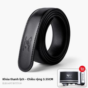 SEPTWOLVES | Dây Nịt Da Nam Có Khóa Tự Động