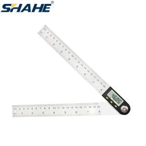 Shahe Kỹ Thuật Số Thước Đo 0-200/300mm Điện Tử Giác Kế Góc Tìm Đồng Hồ Đo Góc Thước Đo Công Cụ Đo Cho Công Việc Chính Xác