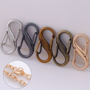 5pcs Adjustable Metal Buckles for Chain Strap Chain Shortener Strap Clasps for DIY Chain Link Connector