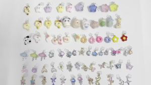 Butterfly Tassel Phone Dust Plug For IPhone Type C Phone Accessories Sweet Earrings Necklace Jewelry DIY Accessories Pendant