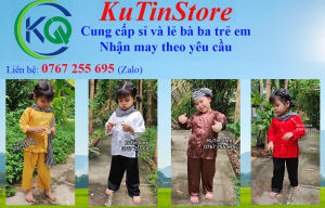 7kg đến 30kg - BÀ BA Ngố CHO BÉ Vui Chơi - VẢI PHI BÓNG - Màu Hồng