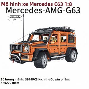 GULY | Đồ Chơi Xe Hơi Mô Hình G-Class Màu Cam Điện Tử