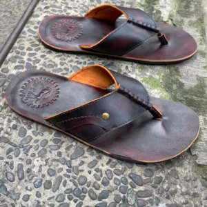 Sandal Kulit Sapi Asli Pria – Handmade Premium Cibaduyut