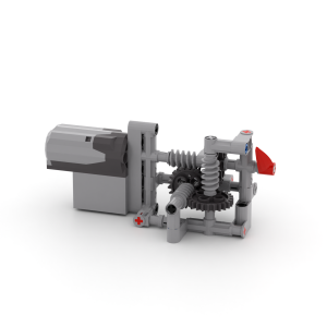 XIAOXIAOGONGCHENGSHI | MOC Technic Gear Assembly Set small granule building blocks