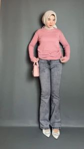 Vierra Blouse Knit Wanita Model Serut Terbaru Beli 1 Baju Dapat Bonus 1 KOSMETIK