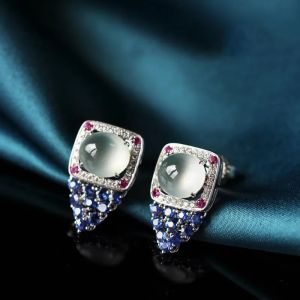 High-Quality Jadeite Earrings Luxury Style