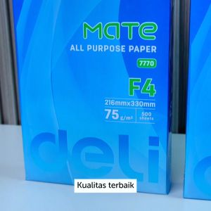 Deli Kertas HVS / Copy Paper 500 lembar A4 F4 E7770