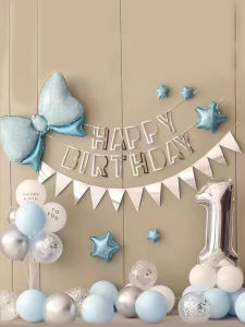 Internet Celebrity Kids Girls Birthday Decoration Scene Layout-Birthday Party Baby Girls Happy Party Supplies Balloon Package