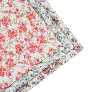 1.56 M Ins Style Pure Cotton Plain Weave Pastoral Floral Print Fabric Handmade DIY Bedding Curtain Flower Cloth Lining Cloth Cloth