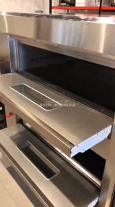 Gas Deck Oven Roti OSSEl 2 Deck 4 Trays Gas Oven Roti OS-40Q Ossel