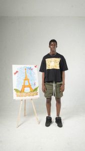 DENIMITUP canvas twill pants olive - Celana Pendek Pria