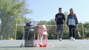 Homepeas® 2L 3L Outdoor Sports Bottle Large Capacity Bicycle Water Bottle with 2 Straw