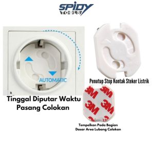 Spidy Penutup Stop Kontak Pengaman Steker Colokan Listrik Dari Jari Anak Bayi Cover Socket Listrik Ramah Lingkungan Tutup Colokan Untuk Bayi - Lazada