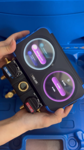 Đồng hồ đôi nạp gas điện tử Value VRM2-X màn hình LCD