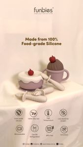 [Vistawood & Funbies] Little Foodie Set - Cherry & Bear Series