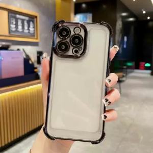 One Piece | Ốp Điện Thoại ONE PIECE Luffy Zoro Vỏ Mềm Bằng Silicon Mạ Chống Rơi Cho Pro Air Max Mini Plus - Điện Thoại Bền Chống Trầy Xước Funda