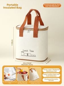 YOULUNMEI | 24 Hour Insulated Thermal Bag Large