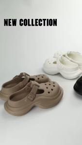 Marco Pony รองเท้ารัดส้นผู้หญิง รองเท้าแฟชั่นผู้หญิง ดีไซน์ระบายอากาศ พื้นหนา ทนต่อการสึกหรอ วัสดุ EVA อ่อนนุ่ม MH9034