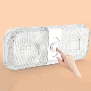 Highbright 120LED Car Interior Reading lights 3 Color dimming RV Dome lights 12V Boat Truck Camper Trailer Caravan Ceiling Light