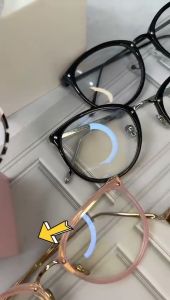 KACAMATA LENSA PHOTOCROMIC  FREM TITANIUM COCOK BUAT WANITA BERUBAH WARNA BILA TERKENA SINAR MATAHARI FREE BOX DAN LAP [COD]