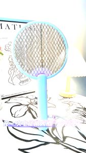 Xiaomi Qualitell C3 ไม้ช็อตยุงไฟฟ้า แถมแท่นวาง ไม้ตียุงอัจฉริยะ