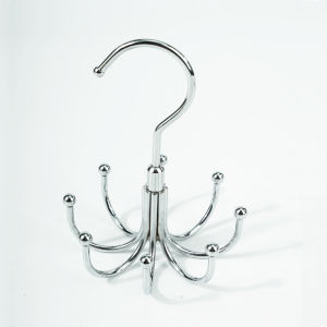 New Multi-Functional Octopus Hook 360 Degree Rotation Storage Organizer Iron Material for Bag Belt Storage Home Organization