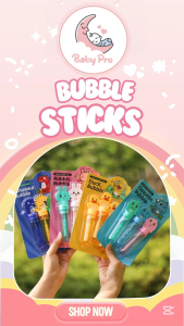Baby Pro Philippines 3pcs Cute Animal Bubble Stick Toys for Kids Waterproof Baby Bubbles Toys