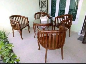 kursi ruang tamu betawi | set kursi antik | kursi teras kayu jati