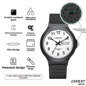 COJR | Large Display Waterproof Elderly Quartz Watch