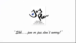 JOY POO HALAL Toilet Freshener & Deodorizer Spray Eliminates 99.99% Bacteria Toilet Seat & Odor 60ml