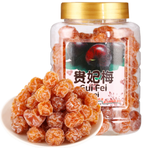 Hong Kong GOLDEN CROWN Ailaike Concubine Mei Lover Plum 220G Canned Candied Fruit Preserved Fruit Dried Fruit Office Casual Snacks