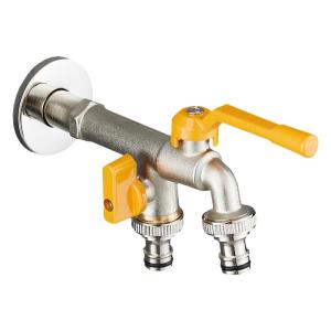 CUNGSA | All-Copper Extended Frost-Resistant Outdoor Faucet Dual Outlet