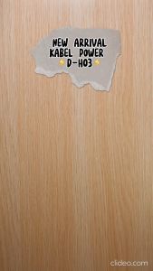 DAP D-H03 Cable Power Multifungsi Lenght 150cm Rated Power 2200 Watt - Garansi 1 Tahun