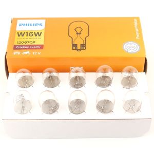 Philips | Philips 12V W16W W21x95d Vision Original Car Reverse Bulb Brake Lamp Standard Signals Rear Light 12067CP Wholesale
