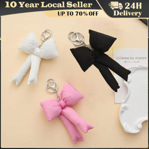 1PC Y2K Trendy 3D Bowknot Keychain Sweet Bow Keyring for Girls Fashion Bag Pendant Backpack Hanging Decoration Couple Gift