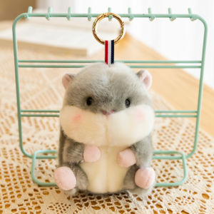 QIAOSHANG | Cute Panda Ball Hanging Decoration Plush Toy Piggy Elementary School Student Backpack Keychain Plush Toy