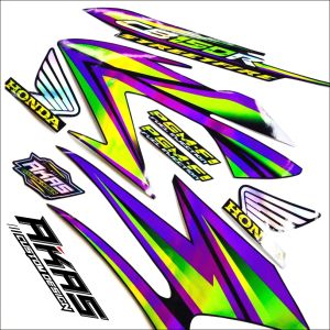 Striping Variasi CB150R 2013 Sticker Custom Cb150R Murah kode CBR01