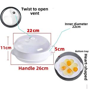 DONGZHIHUI | Microwave Steam Cooker Plastic