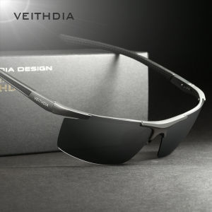 VEITHDIA Sunglasses Sports Aluminum Magnesium Mens Outdoor Cycling Polarized UV400 Driving Sun Glasses Eyewear For Male VT06588