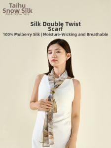 TAIHU SNOW | Mulberry Silk Printed Scarf