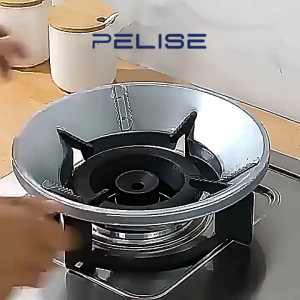 Pelise Windproof High Efficiency Gas Stove Energy Saving Cover Heat Insulation Pot Holder Wind Shield Brack