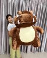 ตุ๊กตาไดโนเสาร์หน้าโหด ตัวใหญ่ มี 2 สีให้เลือก ขนาด 120 ซม ตัวนุ่ม ขนเงา รับประกันความสวย. 