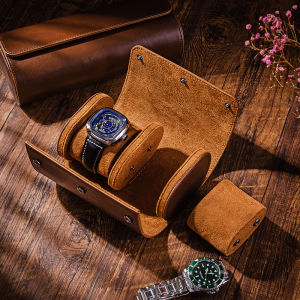 HUIYAXIU | Shockproof Watch Storage Bag Leather
