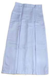 Rok putih span smp atau mts bahan element